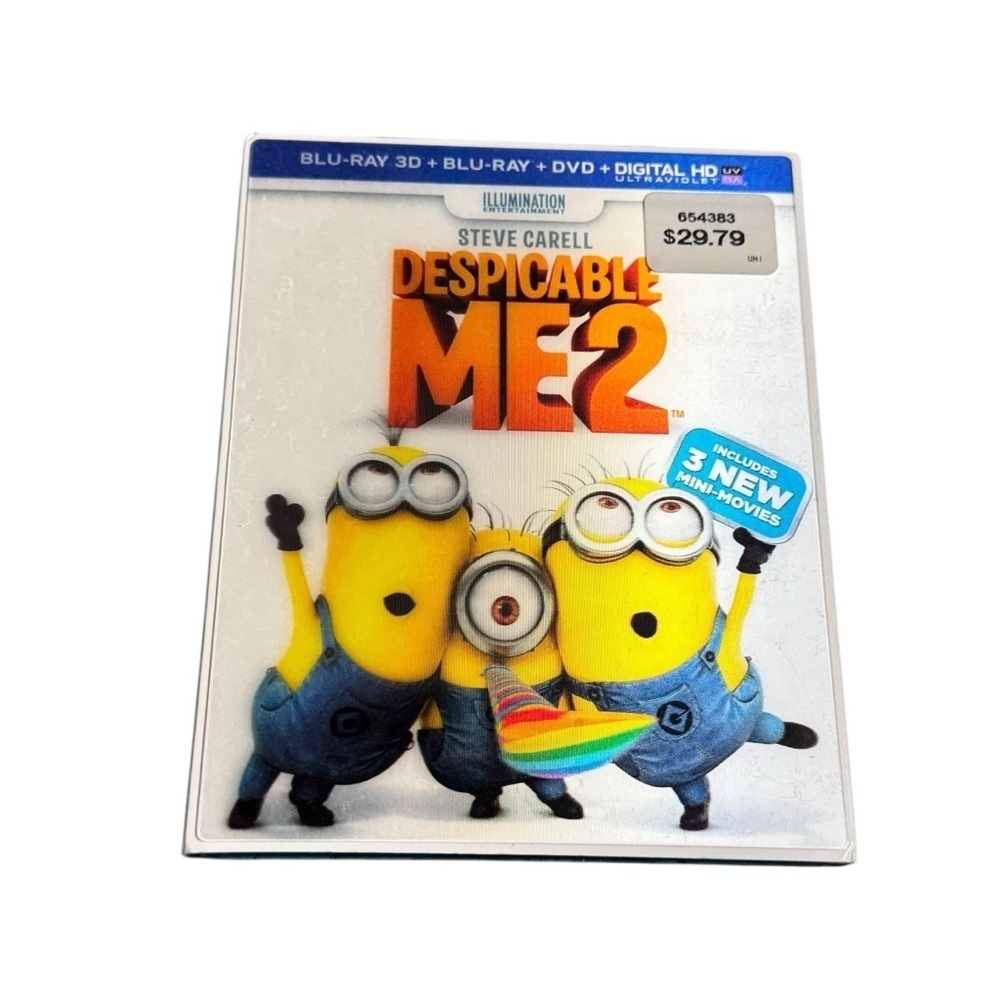 Despicable Me 2 (Blu-Ray / DVD) Steve Carell 2013